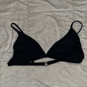 Black Triangle Bikini Top